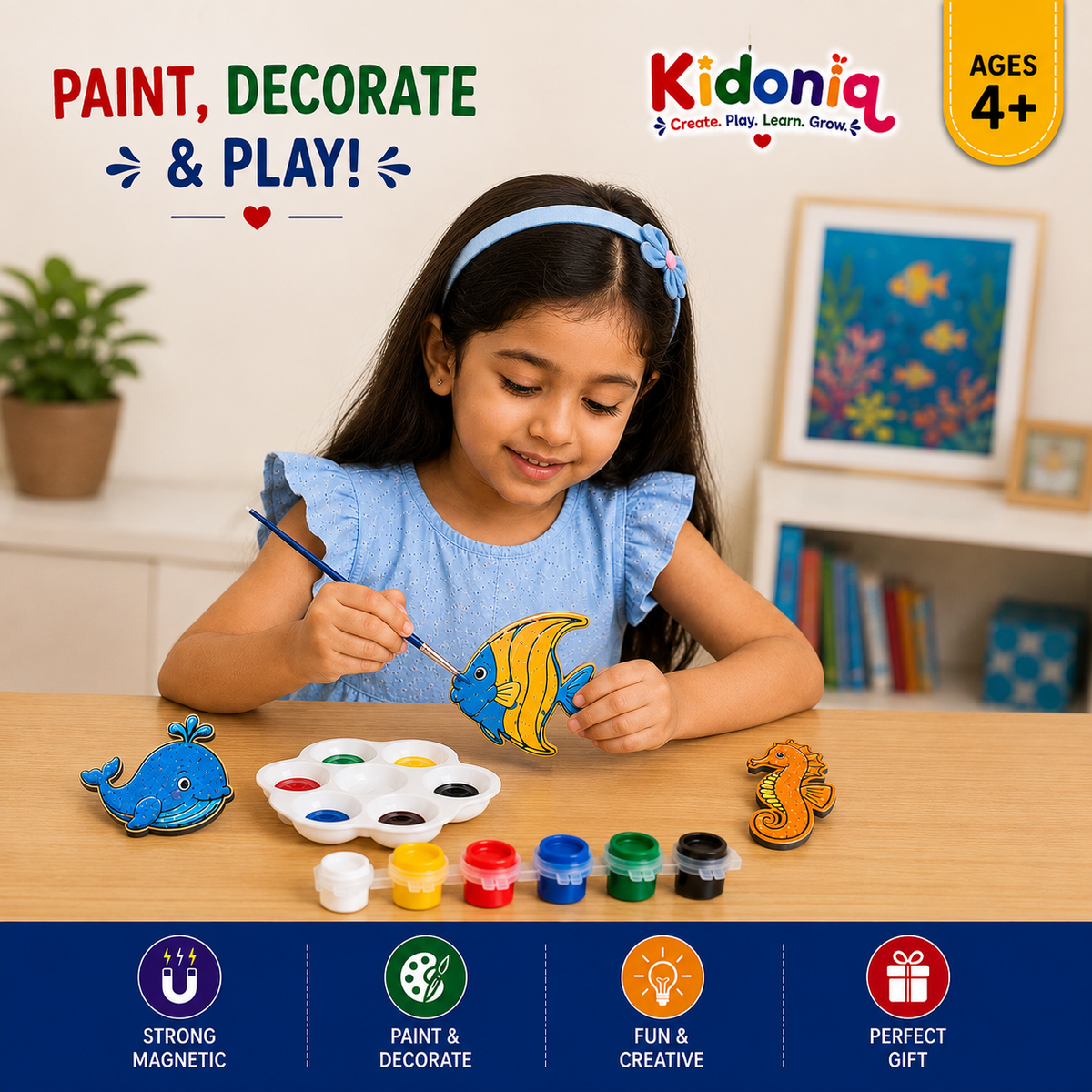 DIY Magnet Kit - Fish Theme