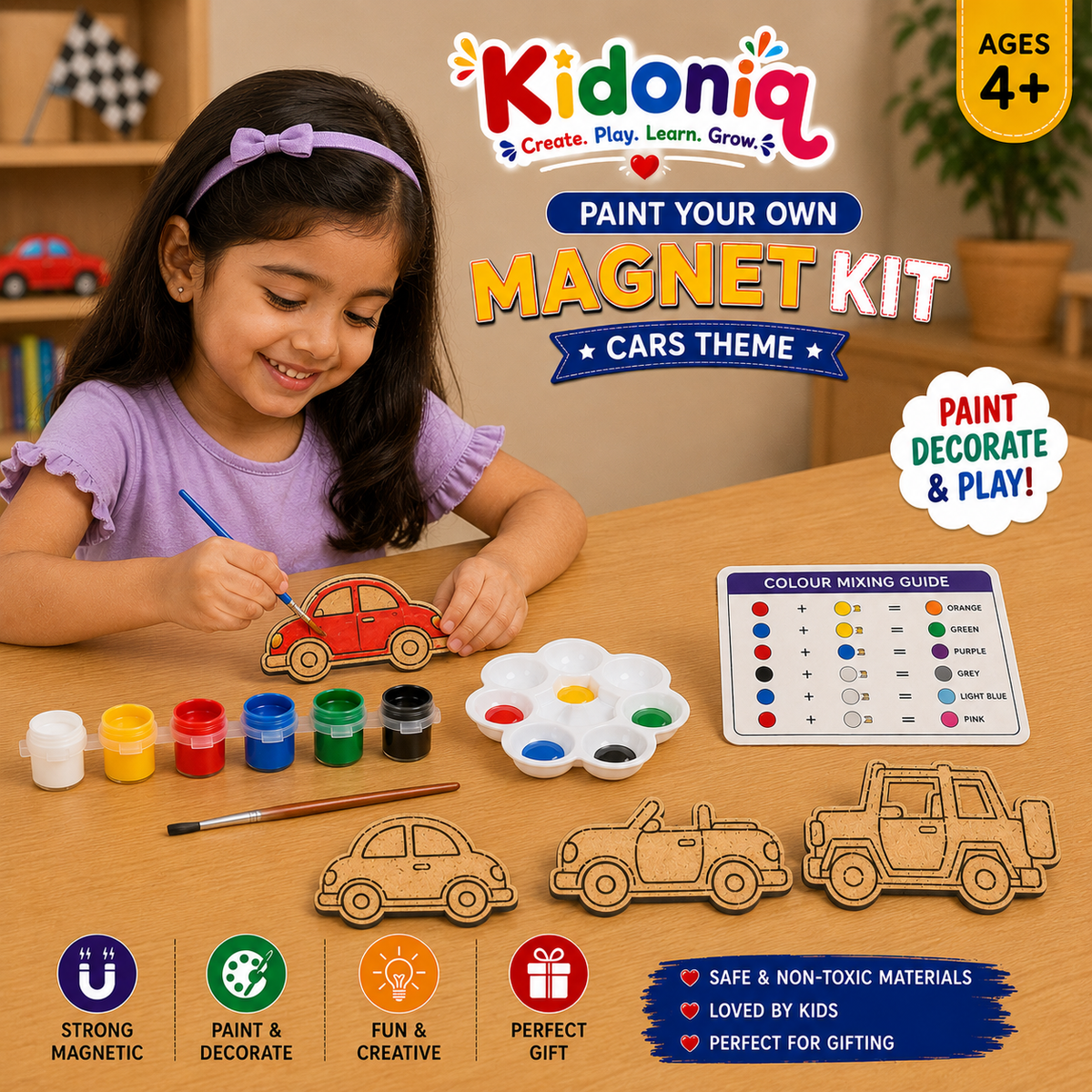 DIY Magnet Kit - Car Theme