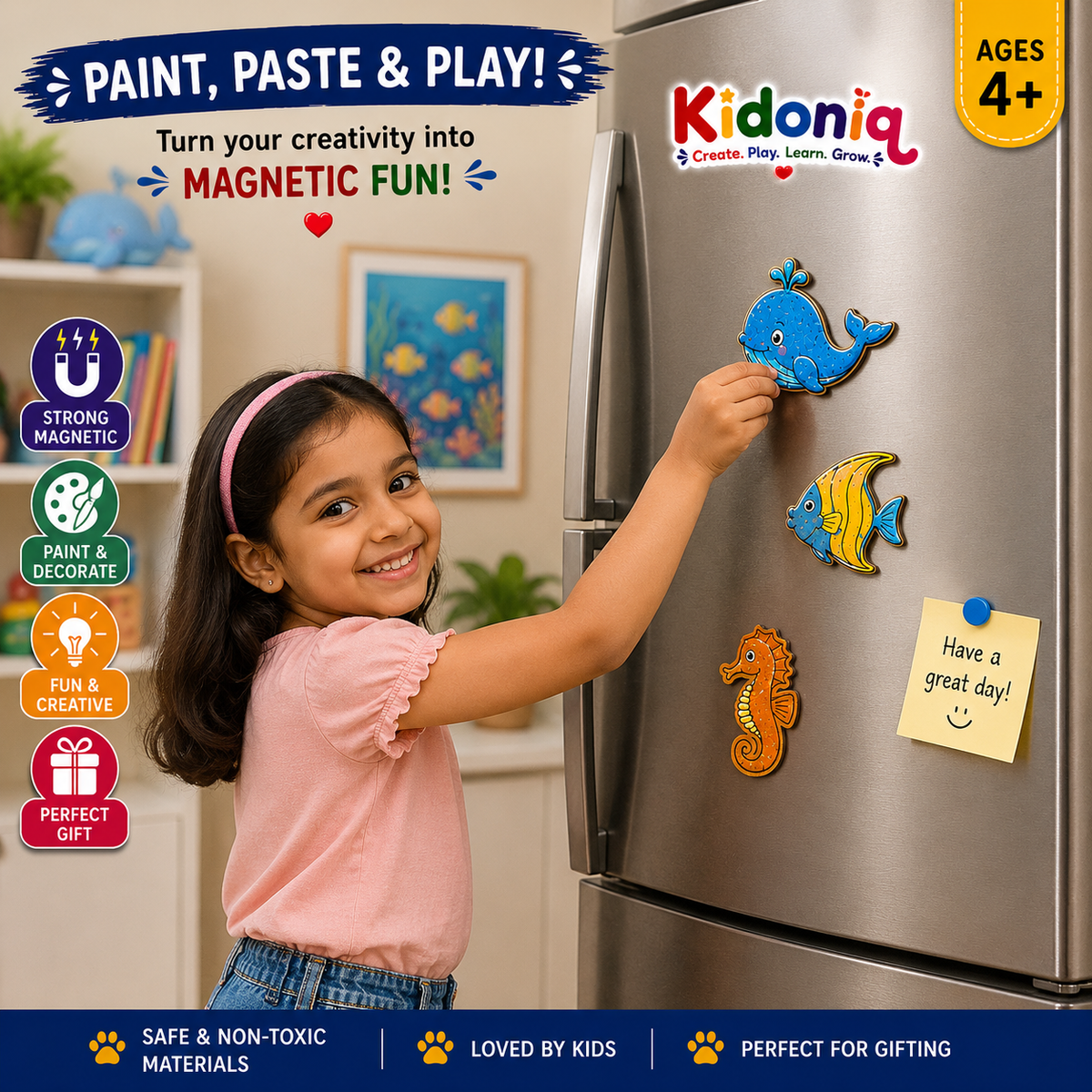 DIY Magnet Kit - Fish Theme
