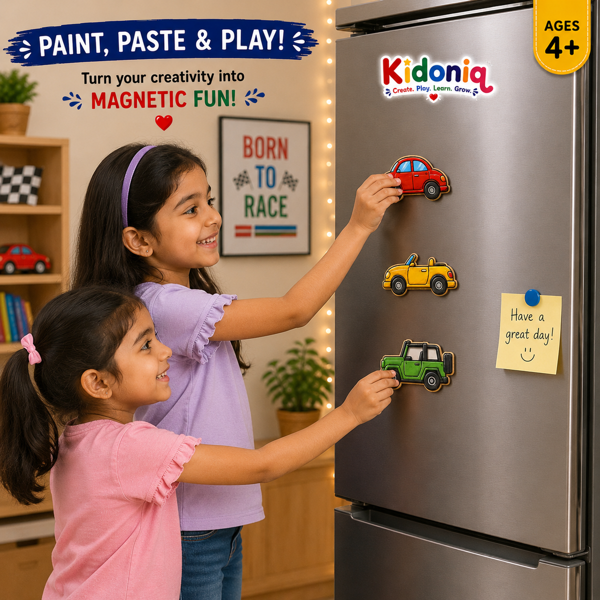 DIY Magnet Kit - Car Theme