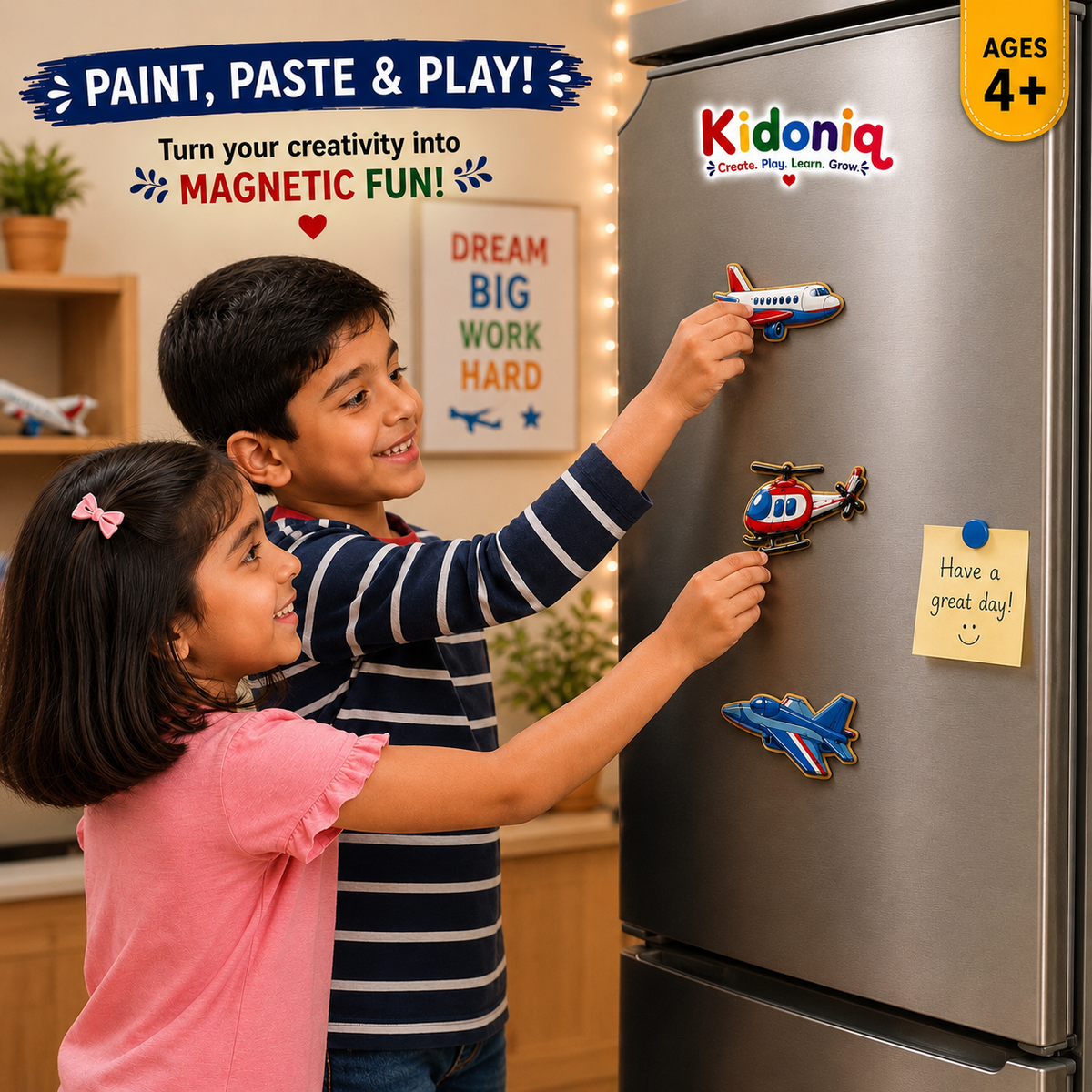 DIY Magnet Kit - Aircraft Theme