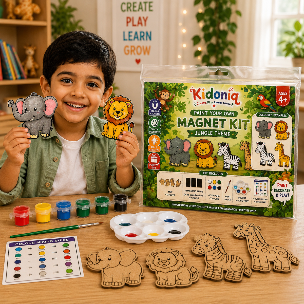 DIY Magnet Kit - Jungle Theme