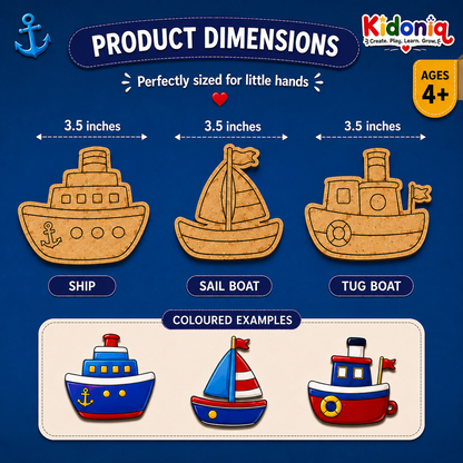 DIY Magnet Kit - Ship Theme