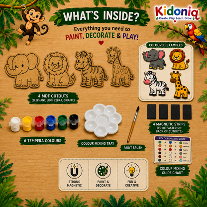 DIY Magnet Kit - Jungle Theme