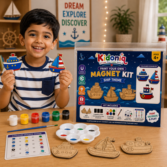DIY Magnet Kit - Ship Theme