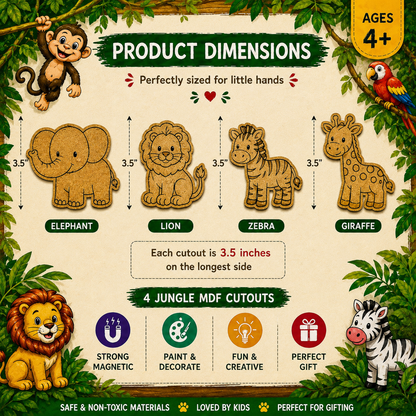 DIY Magnet Kit - Jungle Theme
