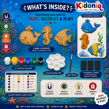 DIY Magnet Kit - Fish Theme