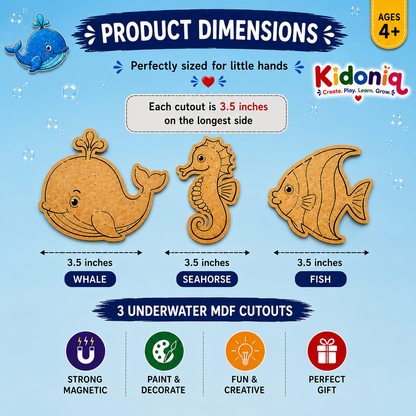 DIY Magnet Kit - Fish Theme