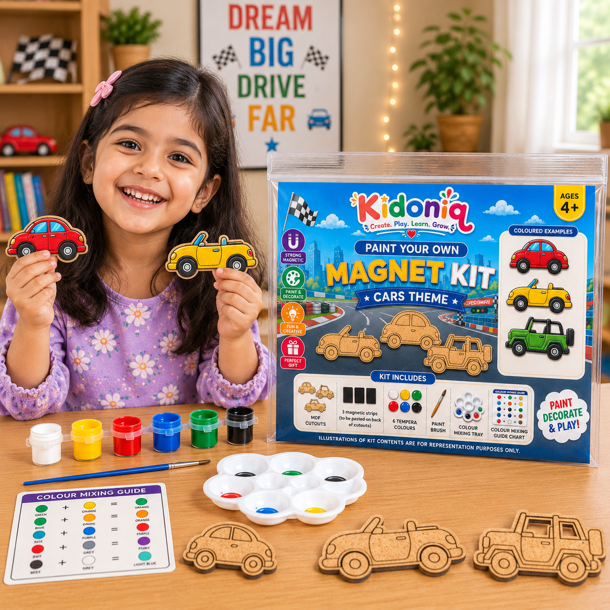 DIY Magnet Kit - Car Theme