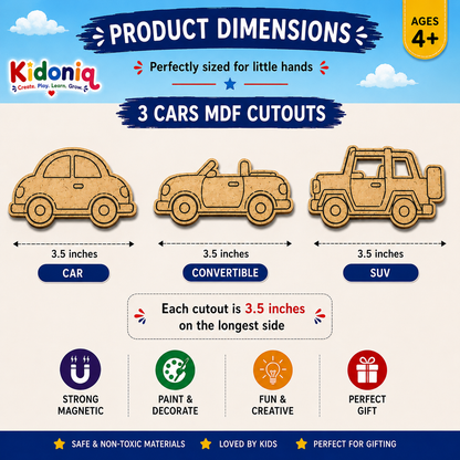 DIY Magnet Kit - Car Theme