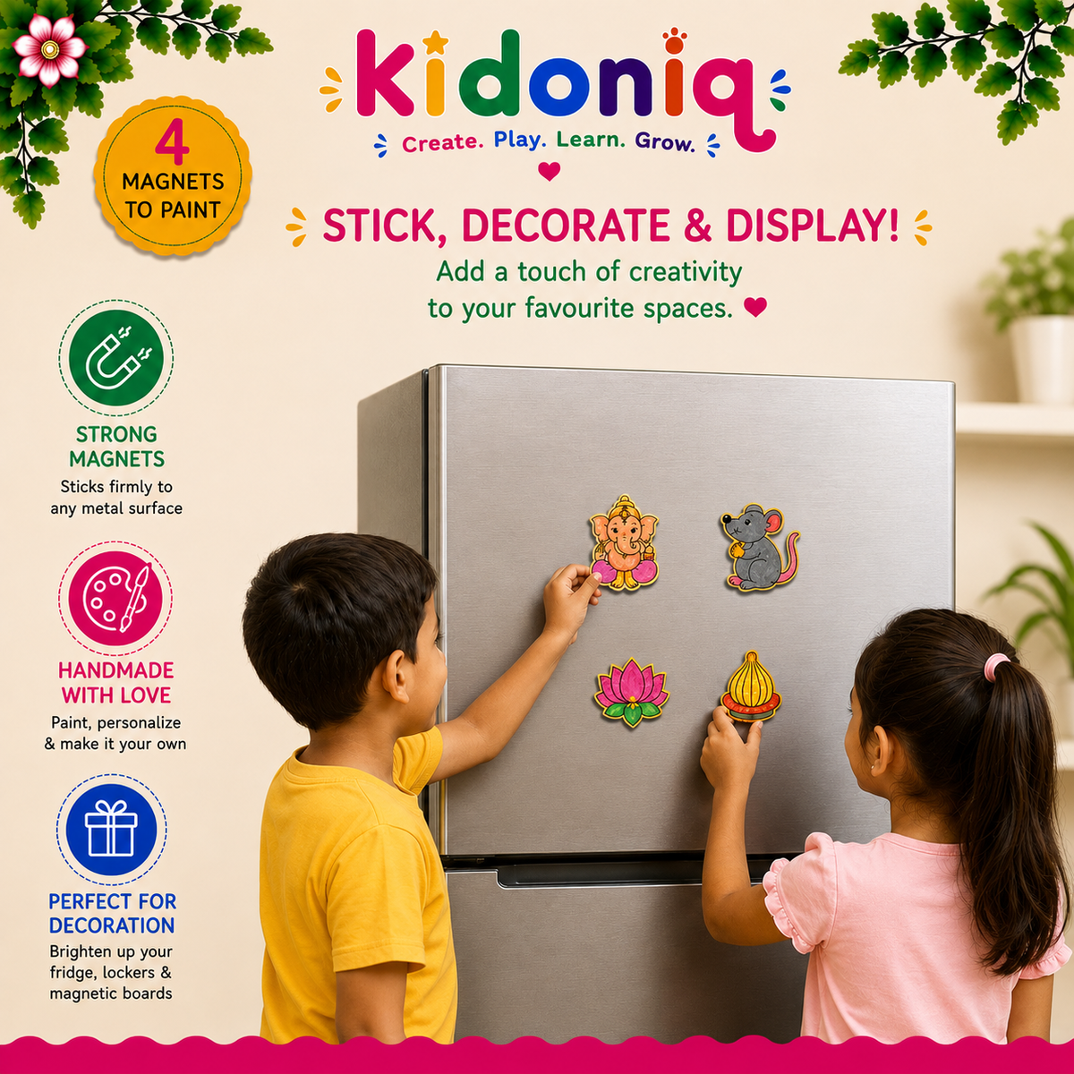 DIY Ganesh Ji Magnet Kit - Return Favours
