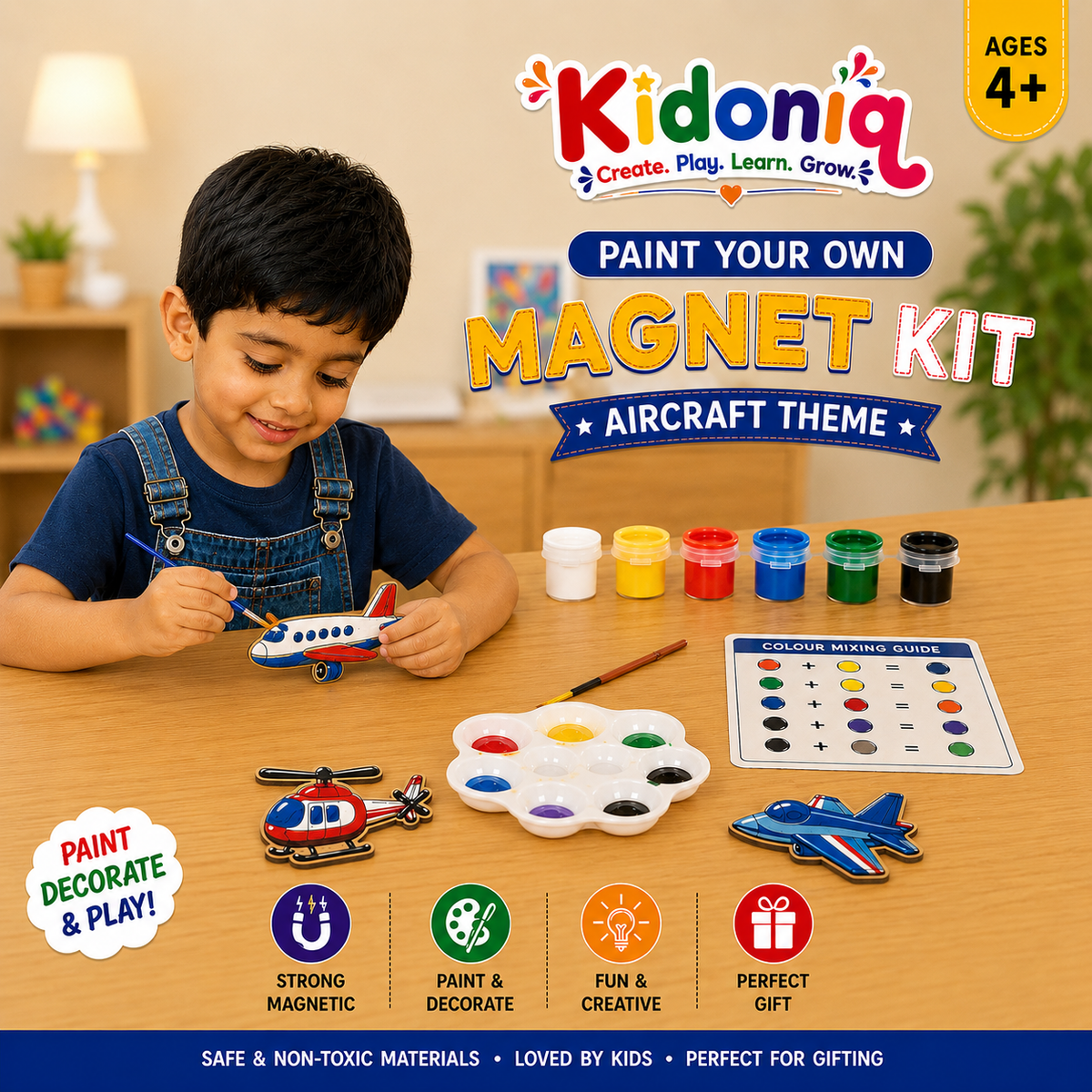 DIY Magnet Kit - Aircraft Theme