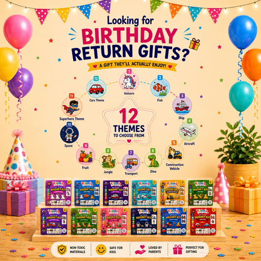 Birthday Return Favours - Magnet Kits