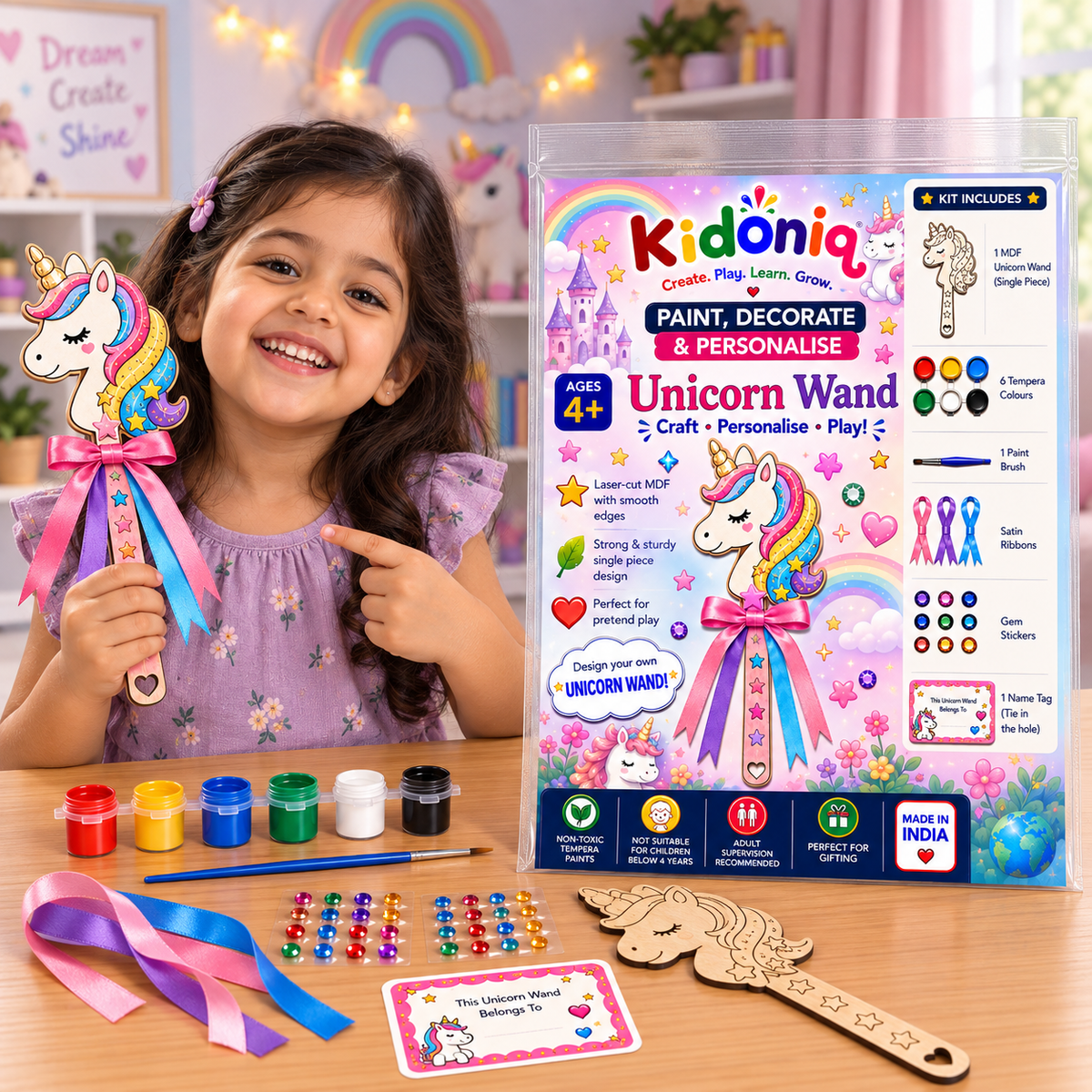DIY Unicorn Wand Kit