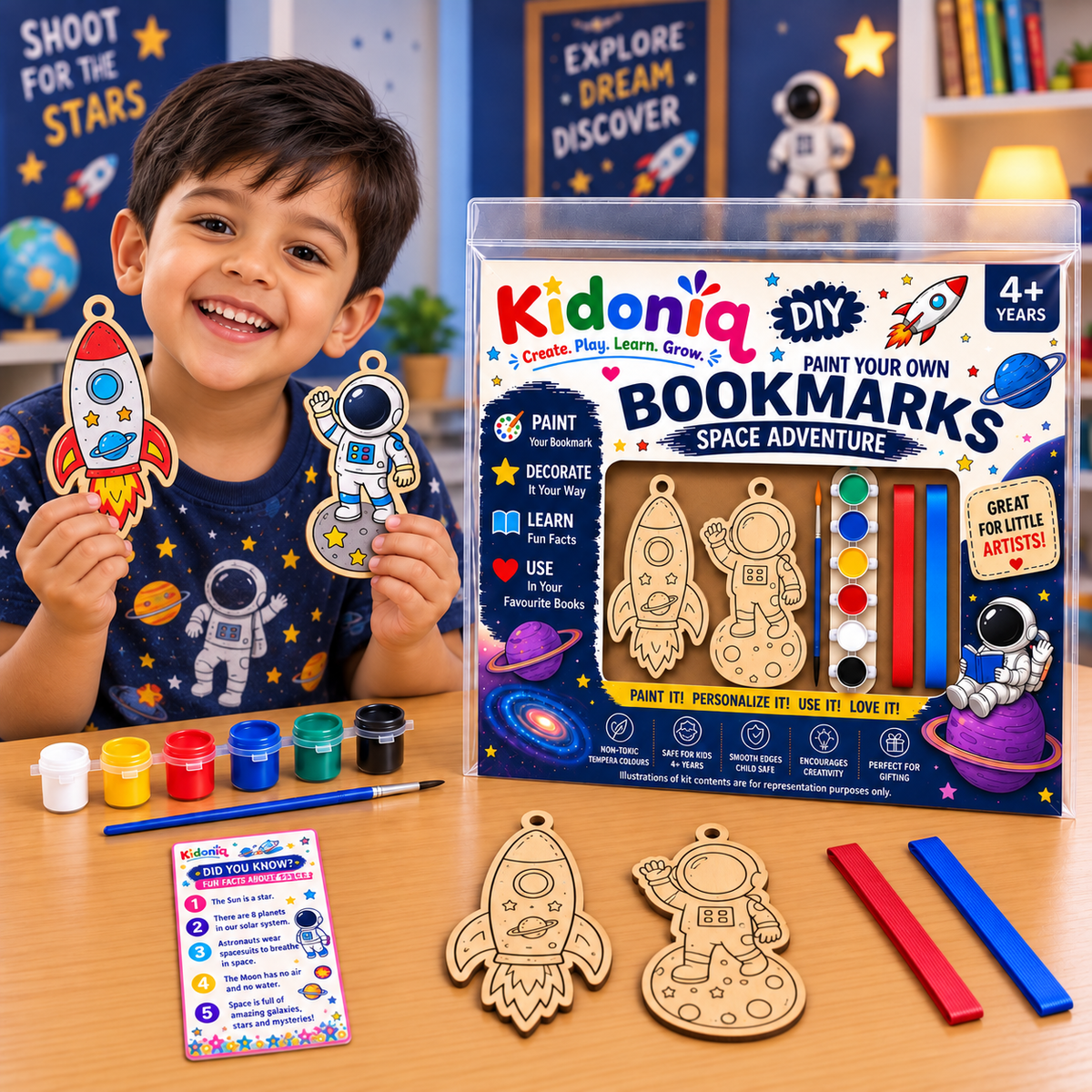 DIY Space Bookmark Kit